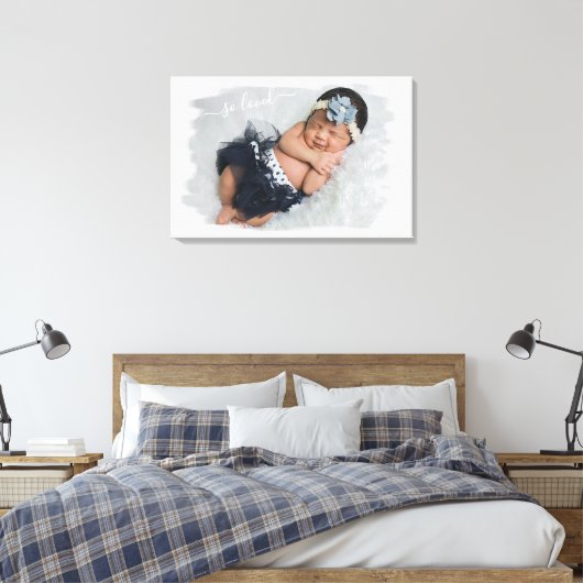Benutzerdefinierte Personalisierung von Fotomateri Leinwanddruck (Insitu (Schlafzimmer))