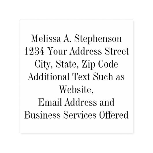 Benutzerdefinierte persönliche Briefmarke für Unte Permastempel (Design)