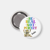 Benutzerdefinierte persönliche positive Boho-Frosc Magnet (Vorderseite/Rückseite)