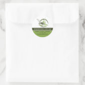 Benutzerdefinierte Pflege Runder Aufkleber (Tasche)