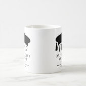 Benutzerdefinierte PhD-Doktorhut Doktorgrad-Abschl Kaffeetasse (Mittel)