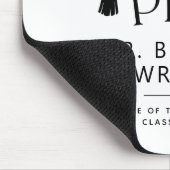 Benutzerdefinierte PhD-Doktorhut Doktorgrad-Abschl Mousepad (Ecke)