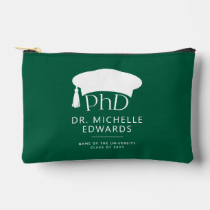 Benutzerdefinierte PhD Doktorhut Doktorgrad Abschl Zubehörtasche