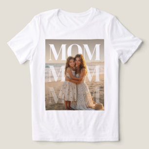Benutzerdefinierte PhotoPop-Mutter Tri-Blend Shirt