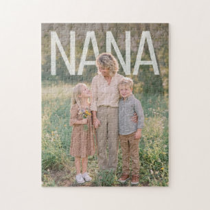 Benutzerdefinierte PhotoPop Oma Puzzle