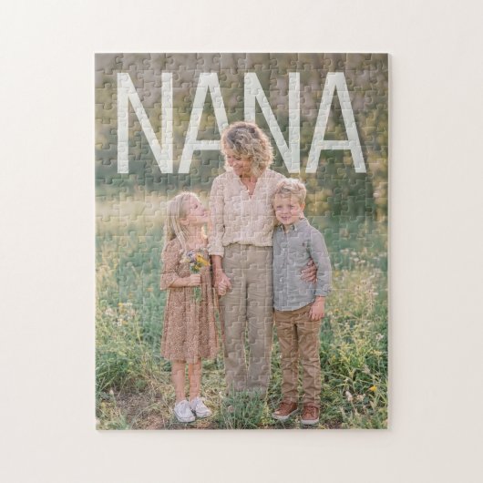 Benutzerdefinierte PhotoPop Oma Puzzle (Vertikal)