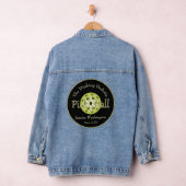 Benutzerdefinierte Pickleball Dinking Dudette oder Jeansjacke (Hangar)