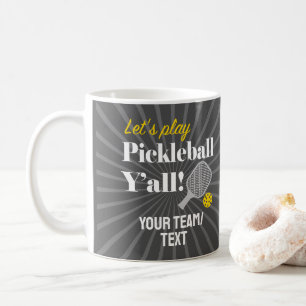 Benutzerdefinierte Pickleball-Tassen Personalisier Kaffeetasse