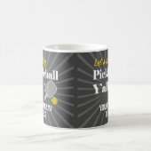 Benutzerdefinierte Pickleball-Tassen Personalisier Kaffeetasse (Mittel)
