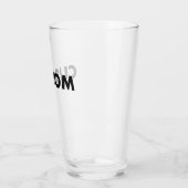 Benutzerdefinierte Pintglas-Leerform 16oz Shaker G Glas (Links)