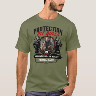 Benutzerdefinierte Pit Bull Zucht - Benutzerdefini T-Shirt