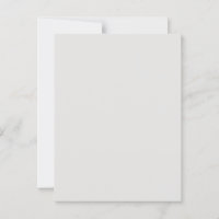 Benutzerdefinierte Platinweiße Postkarte
