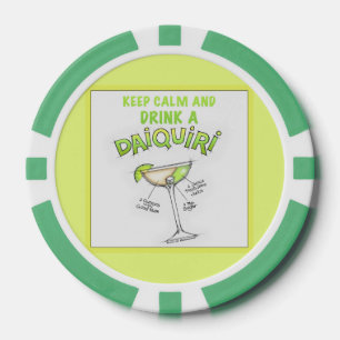 BENUTZERDEFINIERTE POKERCHIPS - BLEIB RUHIG & TRIN