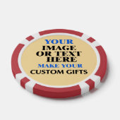 Benutzerdefinierte Pokerchips, Personalisiertes Ca Pokerchips (Einzeln)