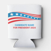 Benutzerdefinierte politische Kampagne - Vorlage a Dosenkühler (Rückseite)