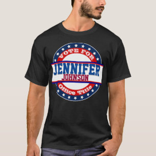 Benutzerdefinierte politische Kampagnenabstimmung T-Shirt