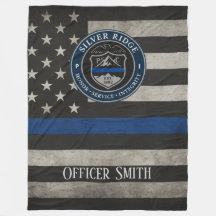 Benutzerdefinierte Polizei Thin Blue Line Decke