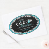 Benutzerdefinierte Pop-Labels Ovaler Aufkleber (Umschlag)