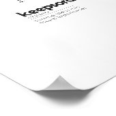 Benutzerdefinierte Poster & Drucke (Ecke)