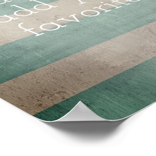 benutzerdefinierte Poster fügen Sie Ihre Quote Sha (Ecke)