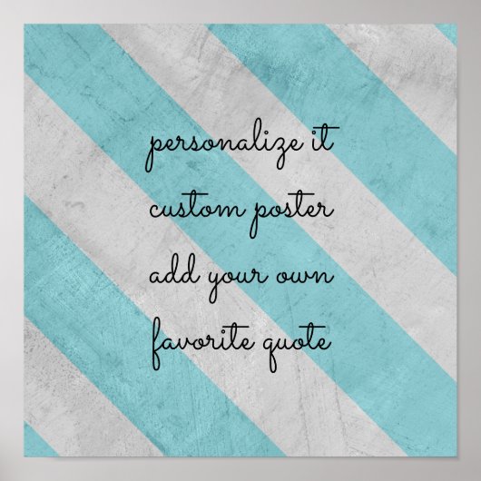 benutzerdefinierte Poster fügen Sie Ihre Quote Sha (Vorne)