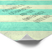 benutzerdefinierte Poster fügen Sie Ihre Quote Sha (Ecke)