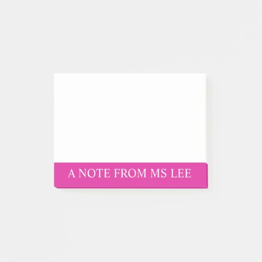 Benutzerdefinierte Postit-Notizen Post-it Klebezettel (Vorderseite)