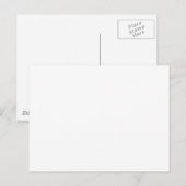 Benutzerdefinierte Postkarte (Vorne/Hinten)