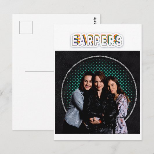 Benutzerdefinierte Postkarte (Vorne/Hinten)