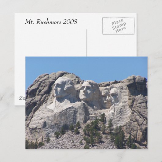 Benutzerdefinierte Postkarte (Vorne/Hinten)