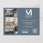 Benutzerdefinierte Postkarten (Rückseite)