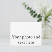 Benutzerdefinierte Postkarten (Stehend Vorderseite)