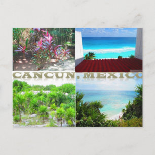BENUTZERDEFINIERTE POSTKARTEN - CANCUN COLLAGE 11