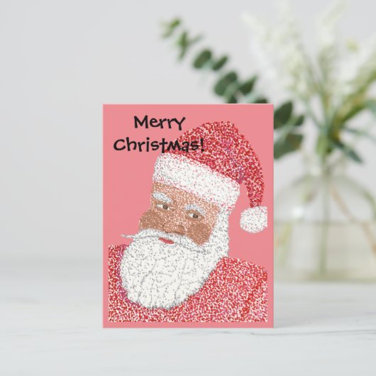 Benutzerdefinierte Postkarten für den schwarzen We (Stehend Vorderseite)