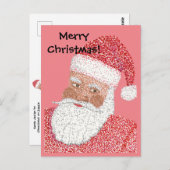 Benutzerdefinierte Postkarten für den schwarzen We (Vorne/Hinten)