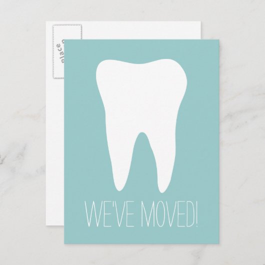 Benutzerdefinierte Postkarten für Zahnarztpraxis (Vorne/Hinten)