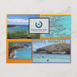 BENUTZERDEFINIERTE POSTKARTEN- HAWAII COLLAGE# 12 POSTKARTE