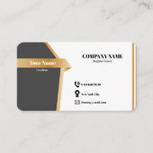 Benutzerdefinierte Premium Elegante Business Card Visitenkarte (Vorderseite)