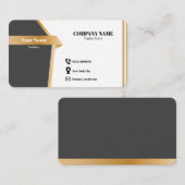 Benutzerdefinierte Premium Elegante Business Card Visitenkarte (Vorne/Hinten)