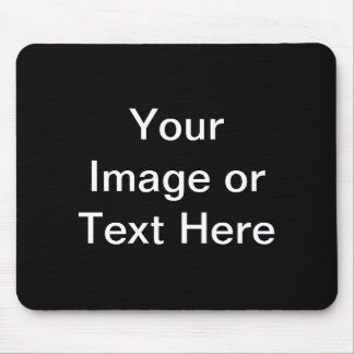 Benutzerdefinierte Produkte in Schwarz Mousepad