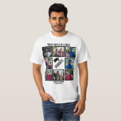 Benutzerdefinierte Proud Uncle Abschluss-FotoColla T-Shirt (Vorne ganz)