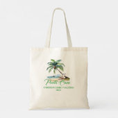 Benutzerdefinierte Punta Cana Strand Tragetasche (Rückseite)