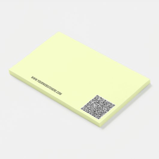 Benutzerdefinierte QR-Code-Anmerkungen zum Aufkleb Post-it Klebezettel (angewinkelt)