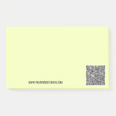 Benutzerdefinierte QR-Code-Anmerkungen zum Aufkleb Post-it Klebezettel (Vorderseite)