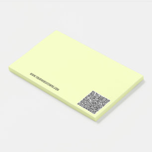 Benutzerdefinierte QR-Code-Branded-Klebezettel Bei Post-it Klebezettel