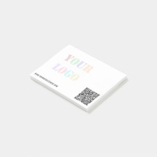 Benutzerdefinierte QR-Code-Branded-Logo-Post-it®-N Post-it Klebezettel