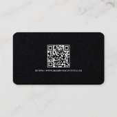 Benutzerdefinierte QR-Code für das Polizeidepartem Visitenkarte (Rückseite)