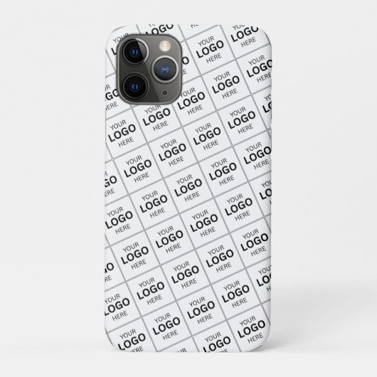 Benutzerdefinierte QR-Code-Geschäftslogo-Name-Vorl Case-Mate iPhone Hülle (Rückseite)