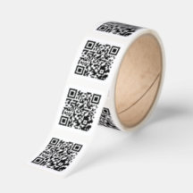 Benutzerdefinierte QR-Code-Klassische runde Aufkle