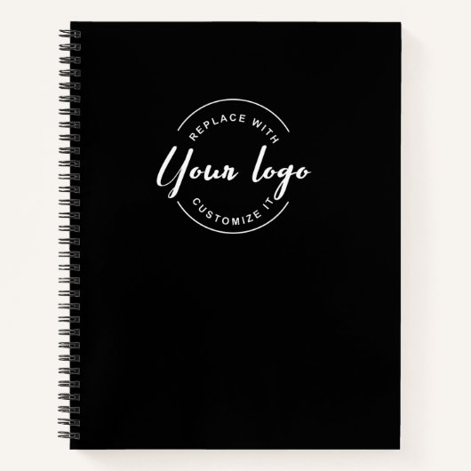 Benutzerdefinierte QR-CODE-Logo-Website Werbung sc Notizblock (Vorderseite)